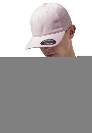 Urban Classics Flexfit Garment Washed Cotton Dad Hat pink - S/M