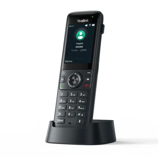Yealink AX83H Wi-Fi 6 telefón, BT, 2,4", 4 SIP