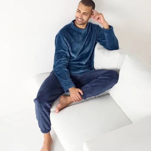 Hebké fleecové pyžamo