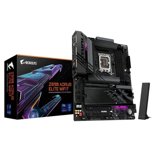 GIGABYTE MB Sc LGA1851 Z890, ELITE WIFI7, Intel Z890, 4xDDR5, 1xDP, 1xHDMI, 1xThunderbolt, WiFi