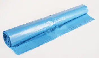 Vrecia na odpad 70x110cm 80mic modré 15ks v rolke