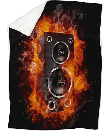 Deka Repráky  (Rozmer: 150 x 120 cm, Podšitie baránkom: ÁNO)