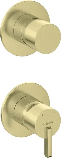 DEANTE - Silia kartáčovaná zlatá Sprchová batéria, podomietková, so sprchovacím spínačom BQS_R44P