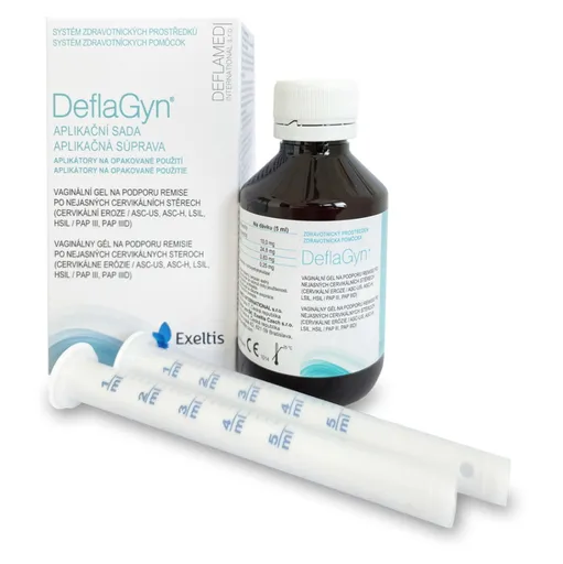 DEFLAGYN aplikačná súprava vaginálny gél 150 ml + 2 aplikátory