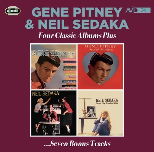 Gene Pitney & Neil Sedaka, FOUR CLASSIC ALBUMS PLUS, CD