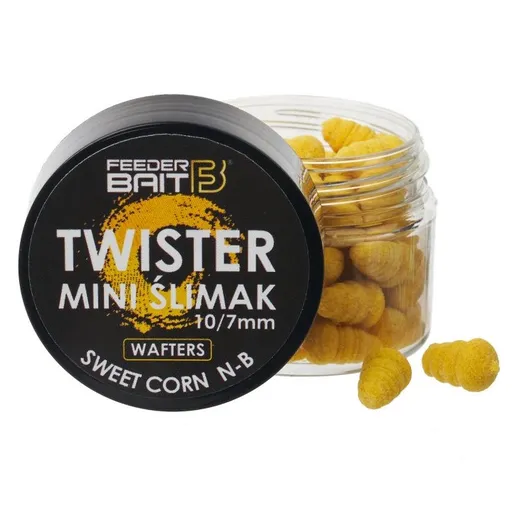 Feederbait twister mini šlimak wafters 10/7 mm 25 ml - sladká kukurica - n.b.a.