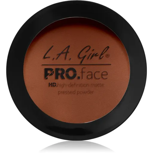 L.A. Girl Cosmetics PRO. Face HD kompaktný púder s matným efektom odtieň Chestnut 7 g