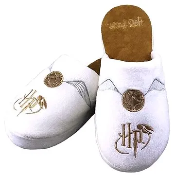 Harry Potter Golden Snitch, papuče, veľkosť 38-41, biele (5055437919161)