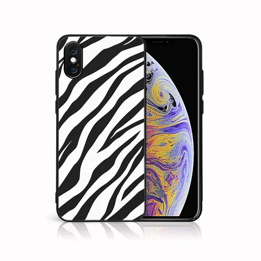 MY ART Ochranný kryt pre Apple iPhone X / XS ZEBRA (237)