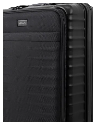 Palubný kufor na notebook Titan Upgrade S23 Front pocket Nightshade black