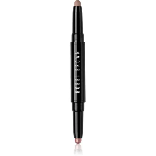 Bobbi Brown Long-Wear Dual-Ended Cream Shadow Stick očné tiene v ceruzke duo odtieň Pyrite / Muted Taupe 1.6 g