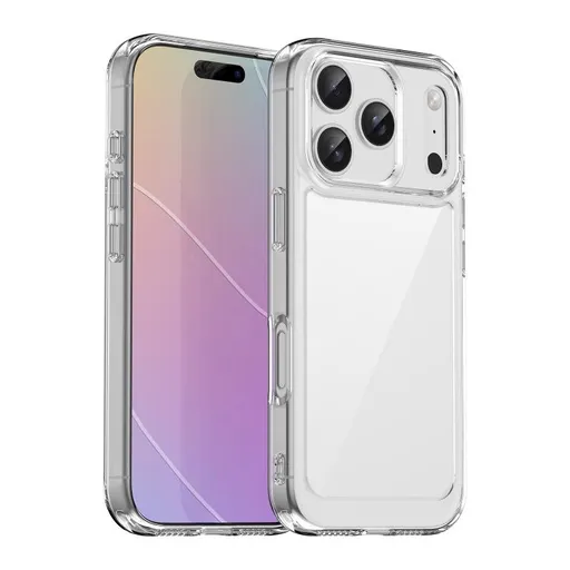 CRYSTAL Ochranný kryt pre Apple iPhone 17 Pro priehľadný