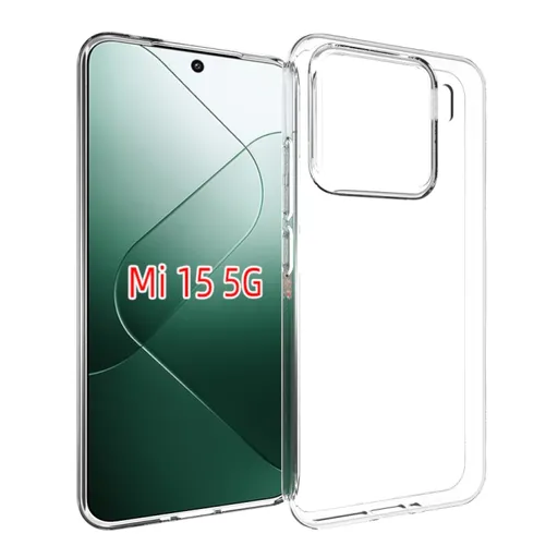 TPU Ochranný kryt pre Xiaomi 15 priehľadný