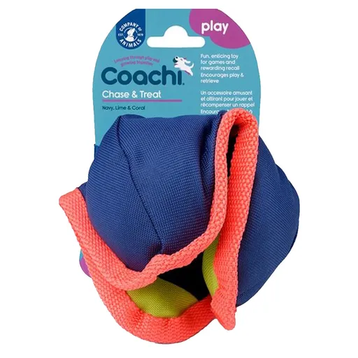 COACHI Chase & Treat plniaca loptička pre psov 1 ks