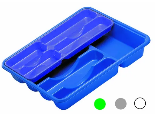 HEIDRUN - Príborník dvojposchodový 39,5x31x7cm, rôzne farby