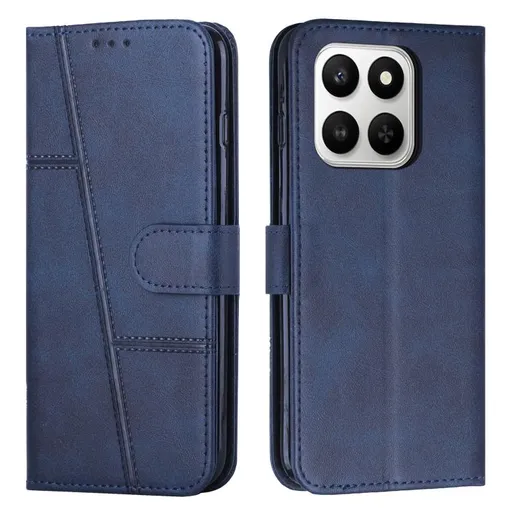 STITCHED Peňaženkový kryt pre Honor 400 Smart 5G / Honor X7d modrý