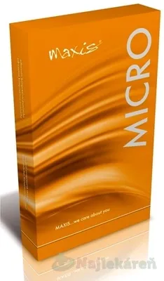 MAXIS MICRO polostehenné pančuchy protišmykové veľ. 2 svetlé