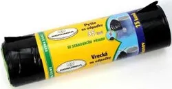 Vrecia na odpad PE 50x60cm 30L 35mic 15ks v rolke