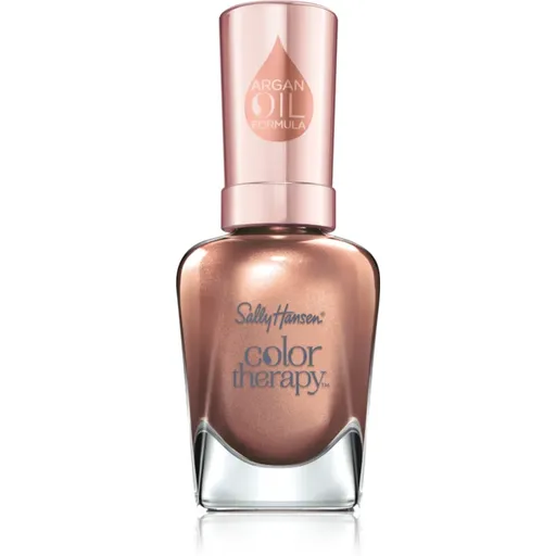 Sally Hansen Color Therapy ošetrujúci lak na nechty odtieň 194 Burnished Bronze 14.7 ml