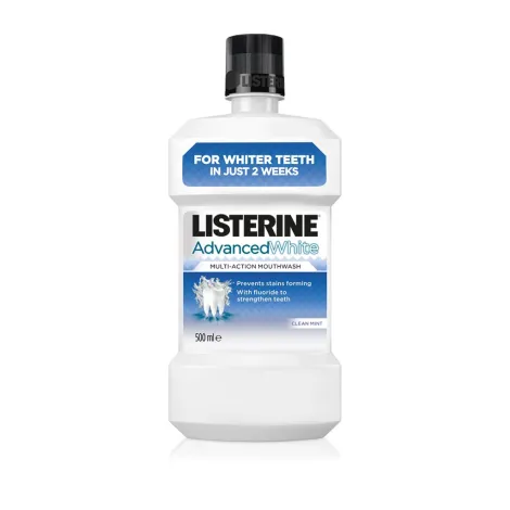 Listerine Advanced White ústna voda 500 ml