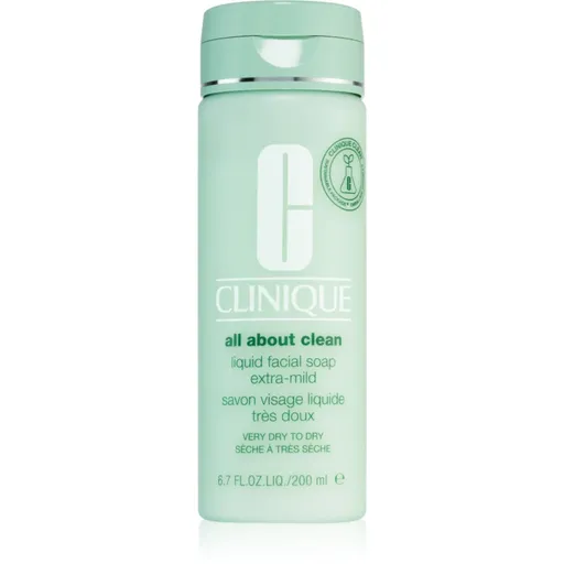 Clinique Liquid Facial Soap Extra-Mild tekuté mydlo pre suchú až veľmi suchú pleť 200 ml