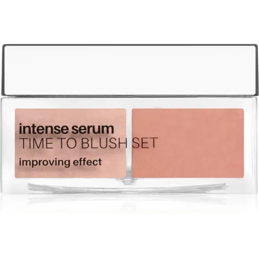 NEO MAKE UP Intense Serum Time To Blush Set púdrová lícenka odtieň 02 Peach 6 g