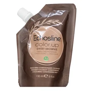 Echosline Color.up Colouring Conditioning Mask vyživujúca maska ​​s farebnými pigmentmi pre oživenie farby Sweet Brownie 150 ml