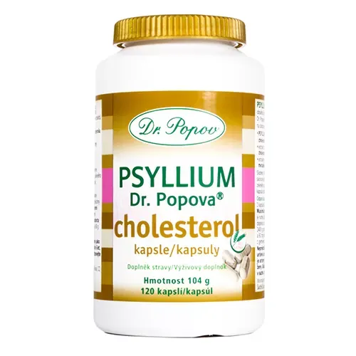 Dr. Popov PSYLLIUM cholesterol 120ks