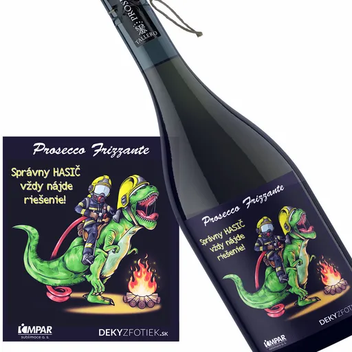 Víno Soptík s hasičom (Druh Vína: Prosecco)