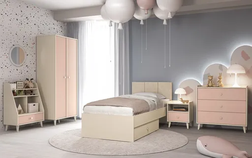 ArtMLM Detská izba LEVEL | ružová