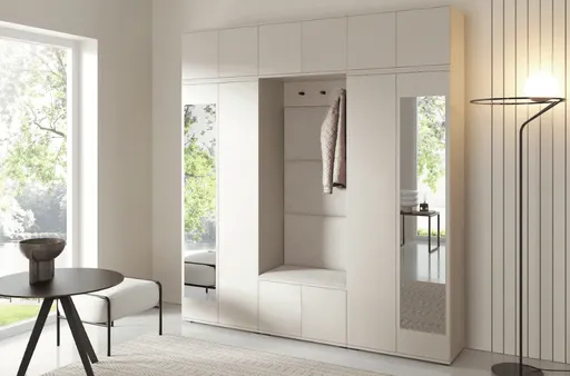 ArtPK Predsieň BIANCO 2 | cashmere so zrkadlom Farba: Trinity 01