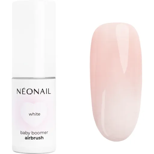 NEONAIL Baby Boomer Airbrush farebný púder na nechty odtieň White 5 g