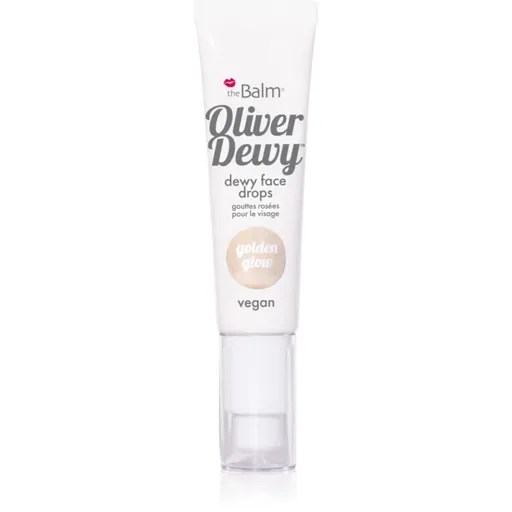 theBalm Oliver Dewy Face Drops tekutý rozjasňovač odtieň Golden Glow 28 ml
