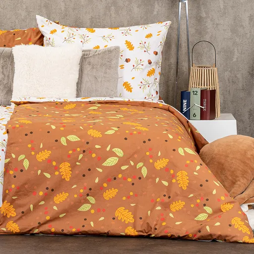 4Home Bavlnené obliečky Jeseň, 140 x 200 cm, 70 x 90 cm