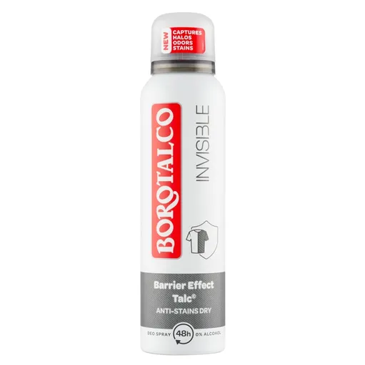 BOROTALCO Deodorant v spreji Invisible 150 ml