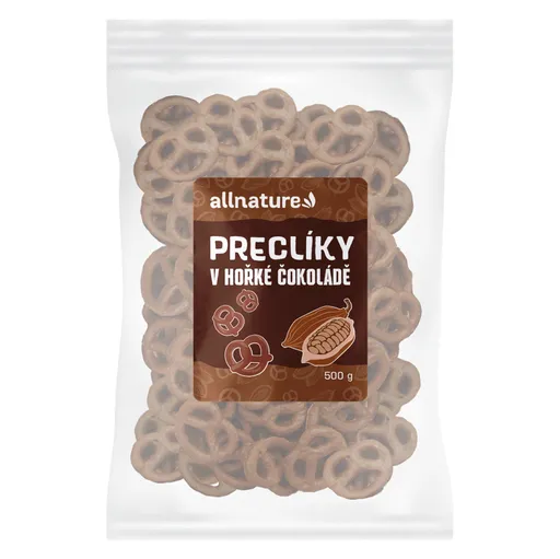 ALLNATURE Praclíky v horkej čokoláde 500 g