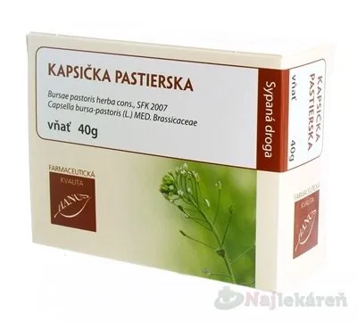 HANUS KAPSIČKA PASTIERSKA vňať, 40g
