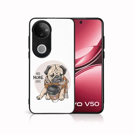MY ART Ochranný kryt pre Vivo V50 5G MORE COFFEE (184)