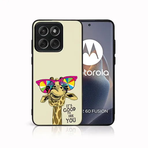 MY ART Ochranný kryt pre Motorola Edge 60 / Edge 60 Fusion GIRAFFE (180)