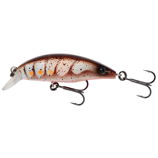 Savage gear wobler 3d shrimp twitch sr suspending brown shrimp 5,2 cm 5,5 g
