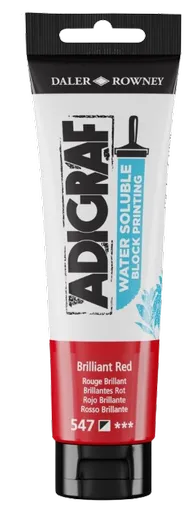 D&R ADIGRAF - Farba na linoryt (brilliant red, 0,059 L)