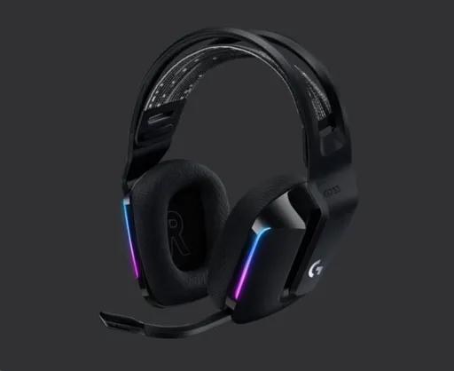 Logitech herné slúchadlá G733, LIGHTSPEED Wireless RGB Gaming Headset, EMEA, black