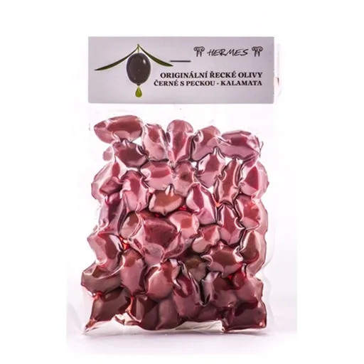 HERMES Vacum čierne olivy kalamata 150 g