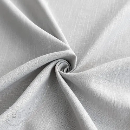 Viskóza s ľanom PREMIUM light grey