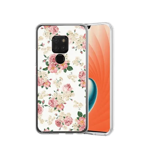 PROTEMIO MY ART Ochranný obal Huawei Mate 20 PINK ROSES (016)