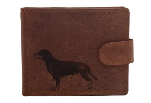 Pánska peňaženka MERCUCIO svetlohnedá vzor 56 kopov 2911906