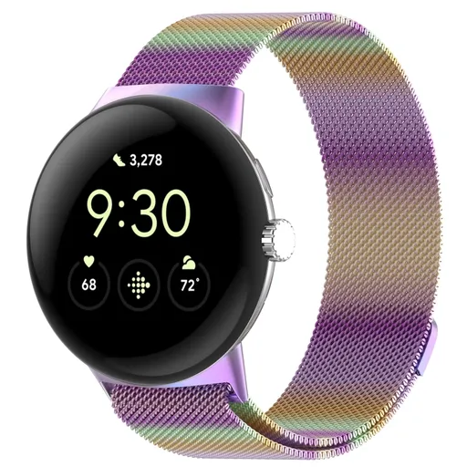 MILANESE Kovový remienok pre Google Pixel Watch 4 45mm / Pixel Watch 3 45mm COLORFUL