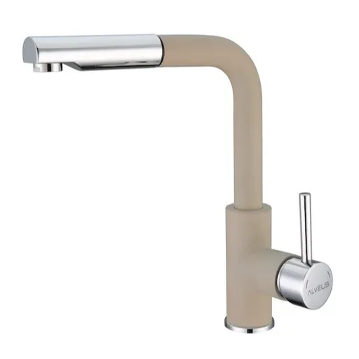 Alveus Siros drezová batéria s vyťahovacou sprškou béžová 1129045