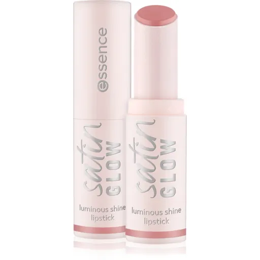 essence satin GLOW krémový rúž so saténovým finišom odtieň 02 Blushin It 3.5 g