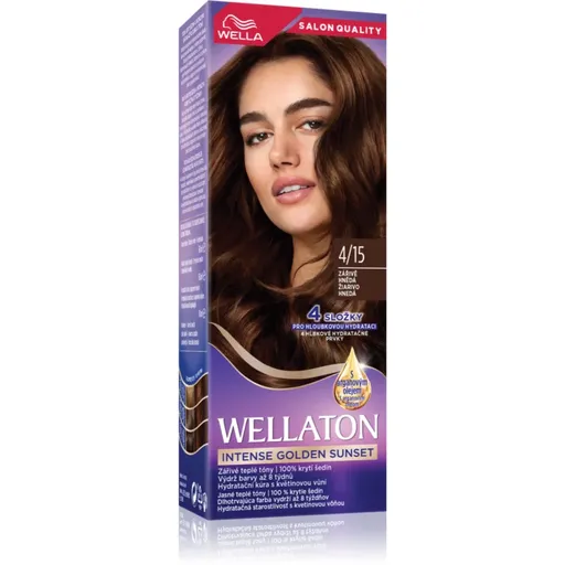 Wella Wellaton Intense Golden Sunset permanentná farba na vlasy s arganovým olejom 1 ks